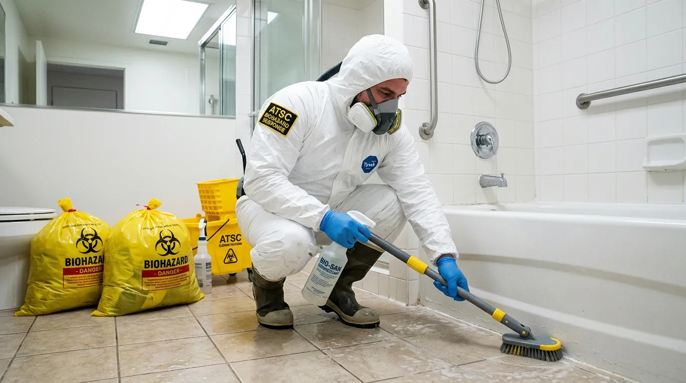 Decontamination equipment deployed for Blood Cleanup in East Bethel